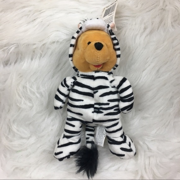 Walt Disney World 7” Winnie Pooh Zebra Costume - Picture 1 of 7